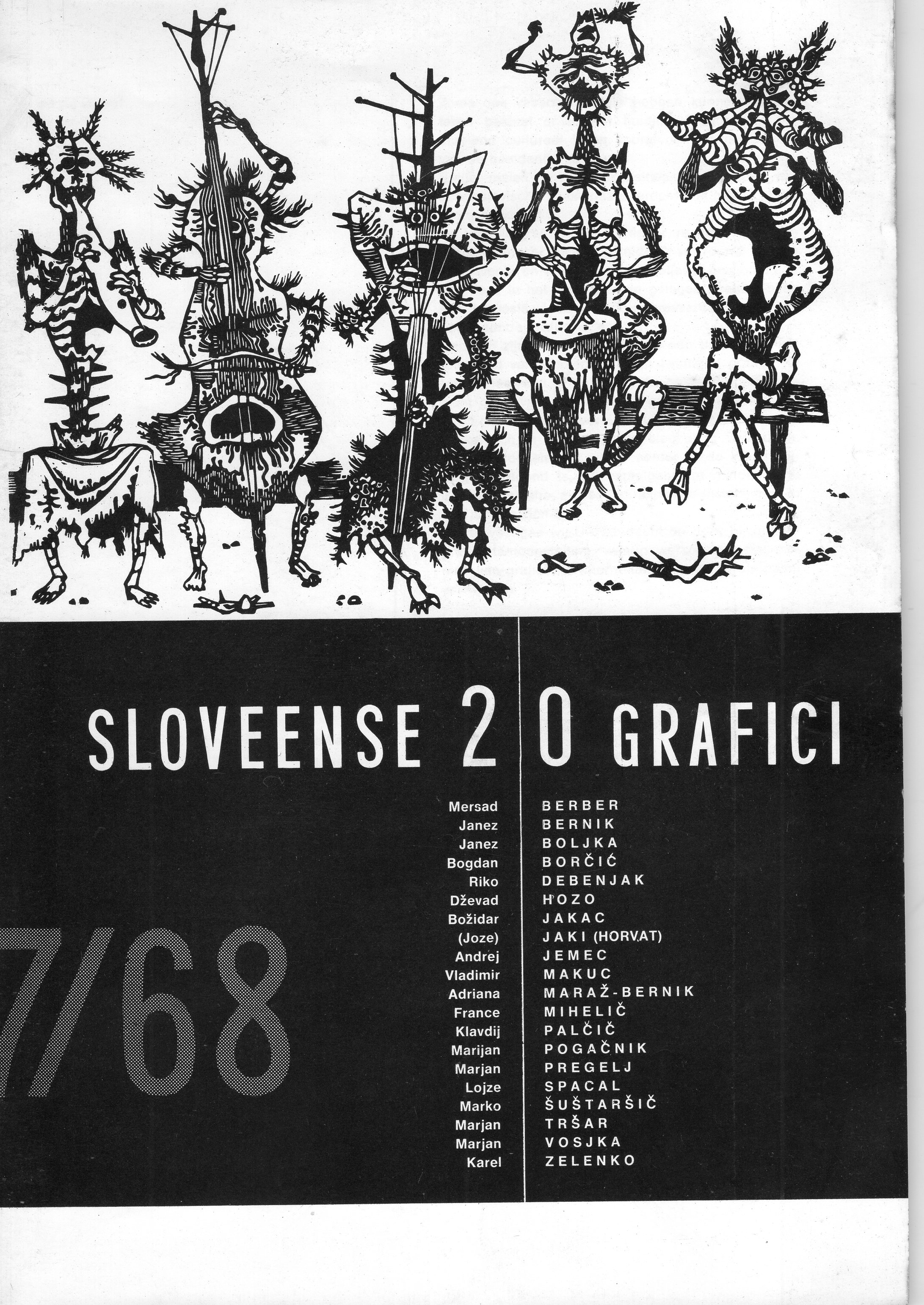 Krzisnik, Zoran - Sloveense grafici, 20 Sloveese grafici