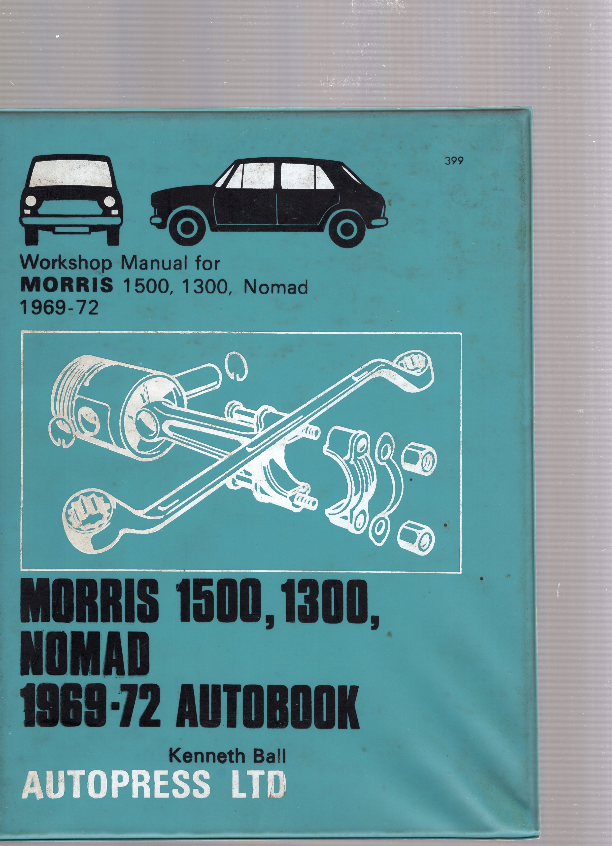  - Morris 1500, 1300, Nomad 1969-72 Autobook