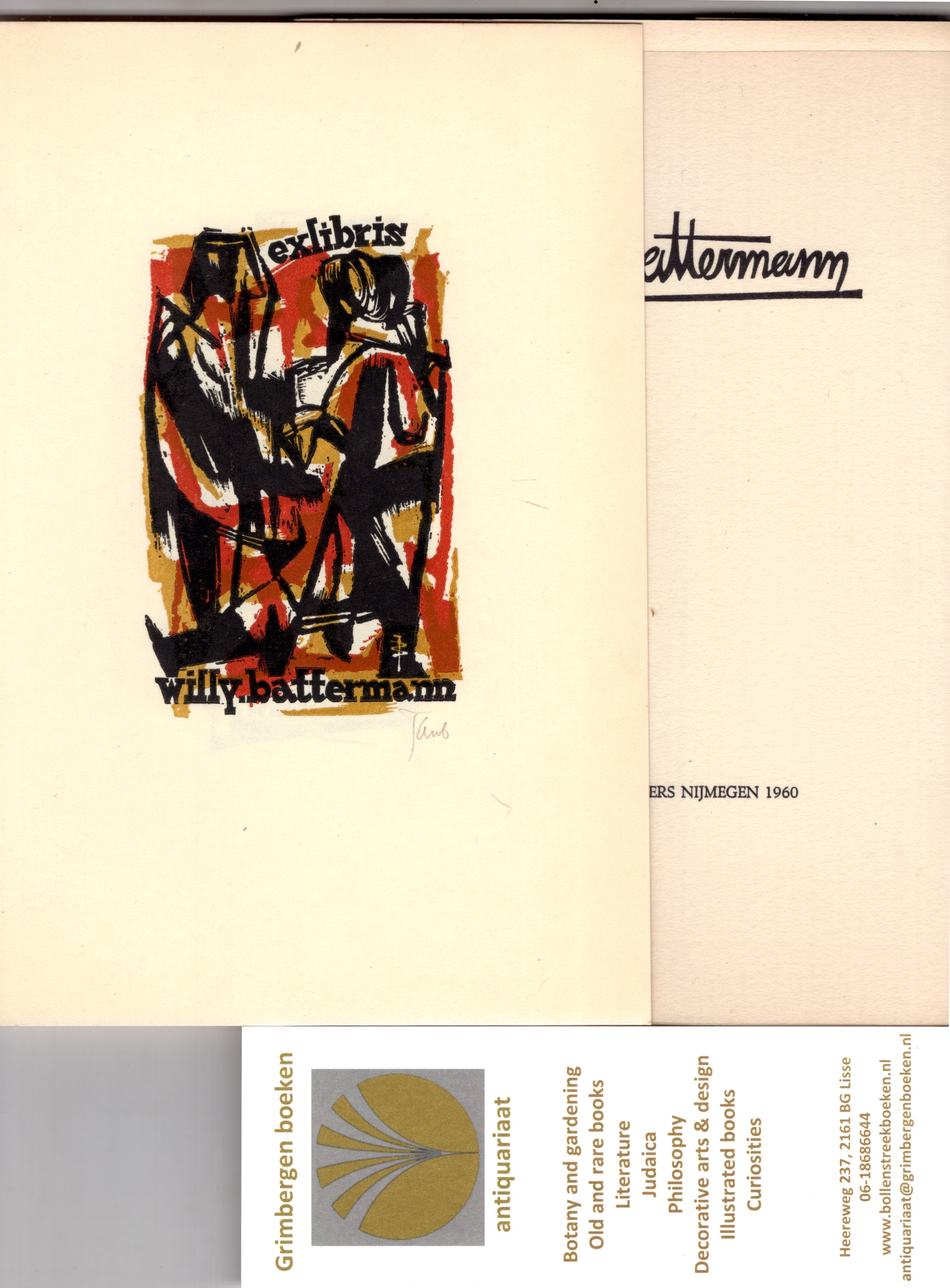 Schwencke, Johan (inleiding) - Grafisch werk van Jan Battermann